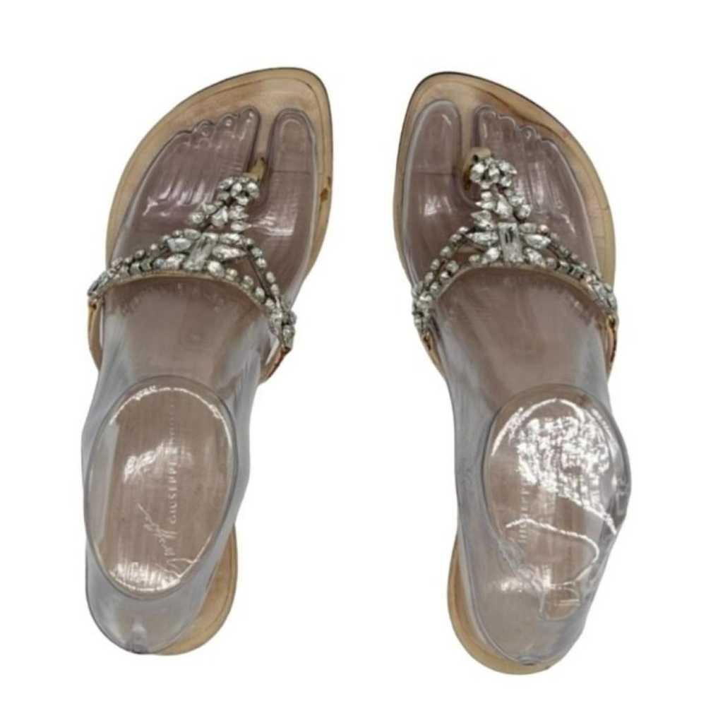 Giuseppe Zanotti Leather flip flops - image 2