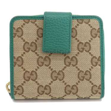 Gucci Gucci 346056 GG Outlet Bi-fold Wallet Canva… - image 1