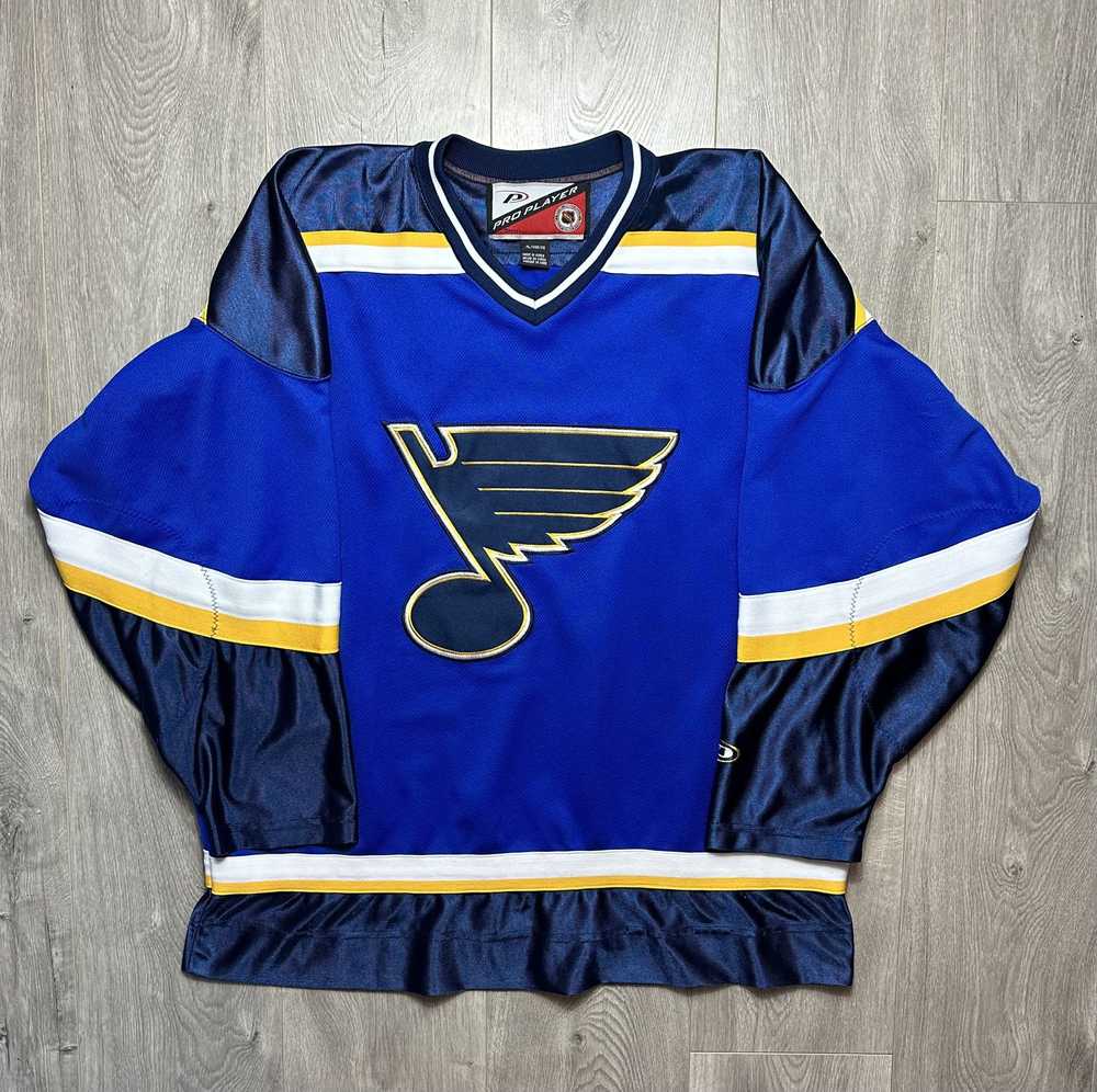 Hockey Jersey × Pro Player × Vintage St Louis Blu… - image 1