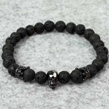 Bead Bracelet × Beads × Jewelry 💥Crown Skull Lar… - image 1