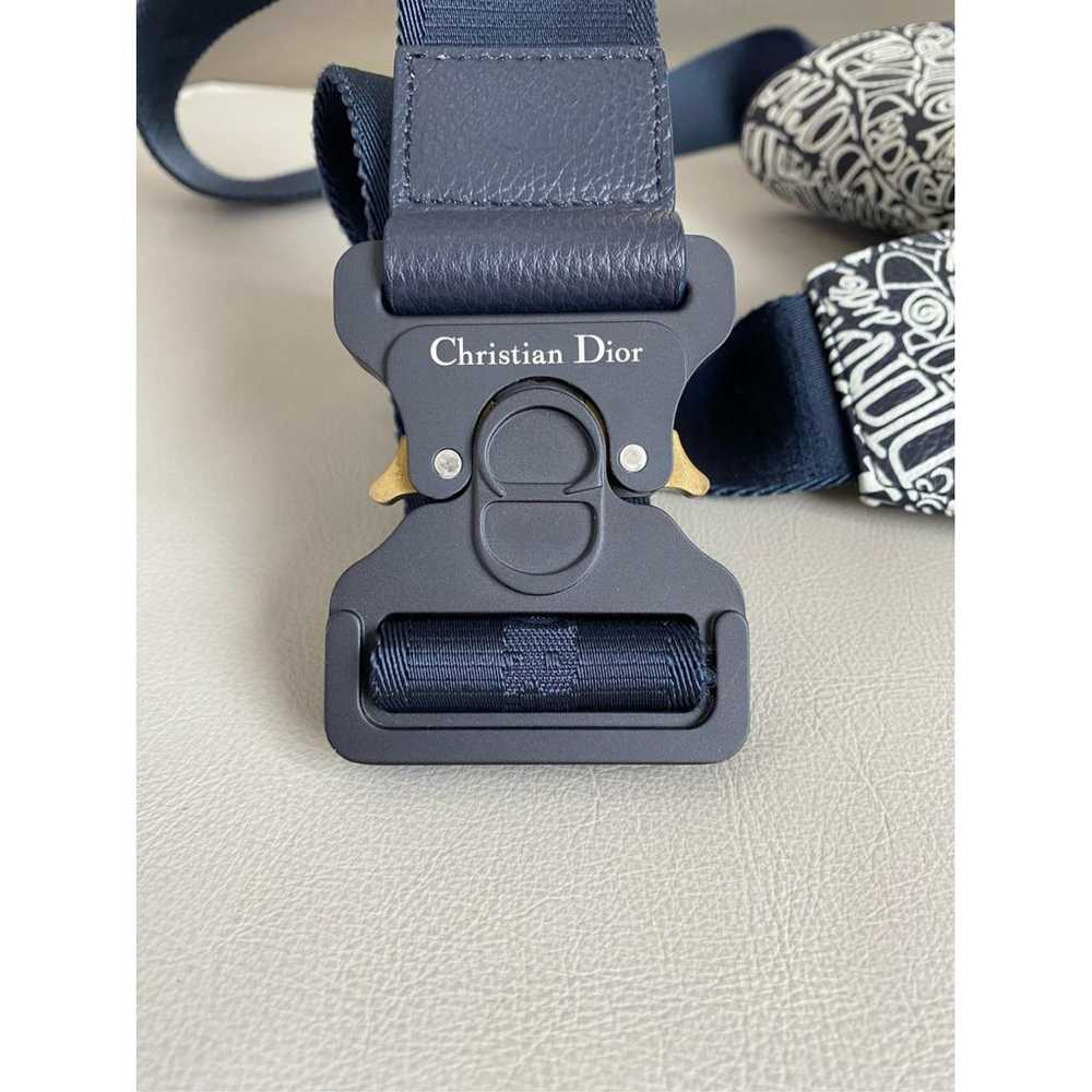 Dior Homme Saddle leather satchel - image 2