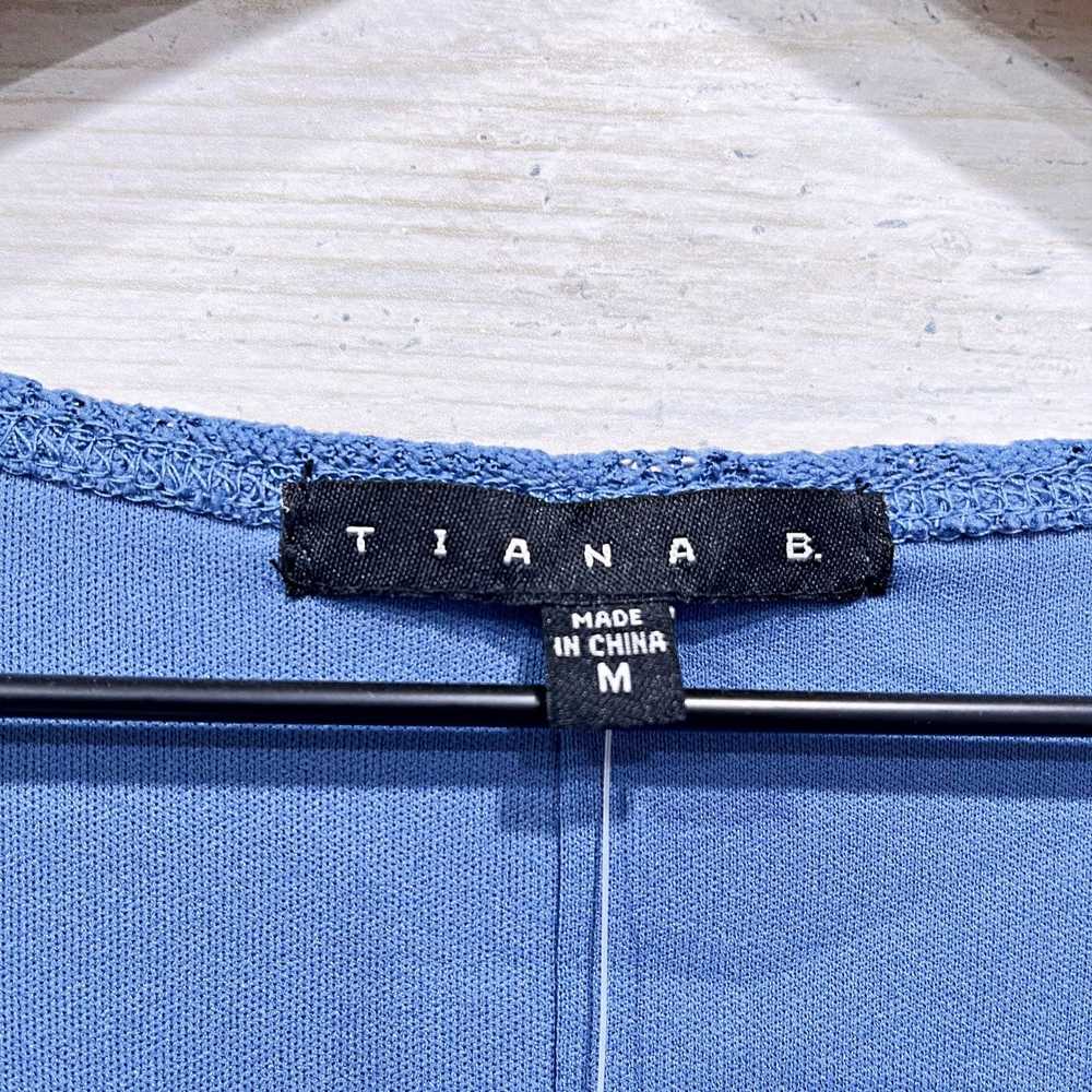 Other Tiana B Lace Overlay Short Cap Sleeve Sheat… - image 5