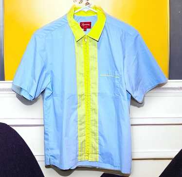 Supreme Supreme Bowling Zip Short Sleeve Shirt Li… - image 1