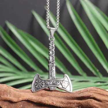 Jewelry × Streetwear × Vintage Tomahawk Axe Neckla