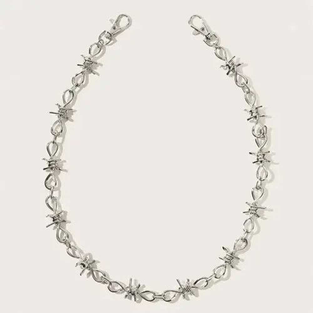 Jewelry × Vintage Hip Hop Thorns Waist Chain Trou… - image 2