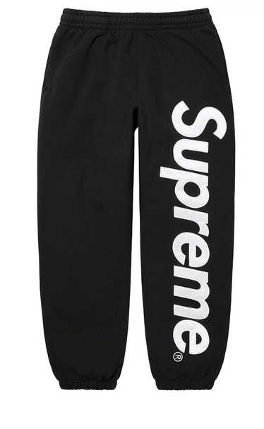 Streetwear × Supreme × Vintage Supreme Appliqúe Sw