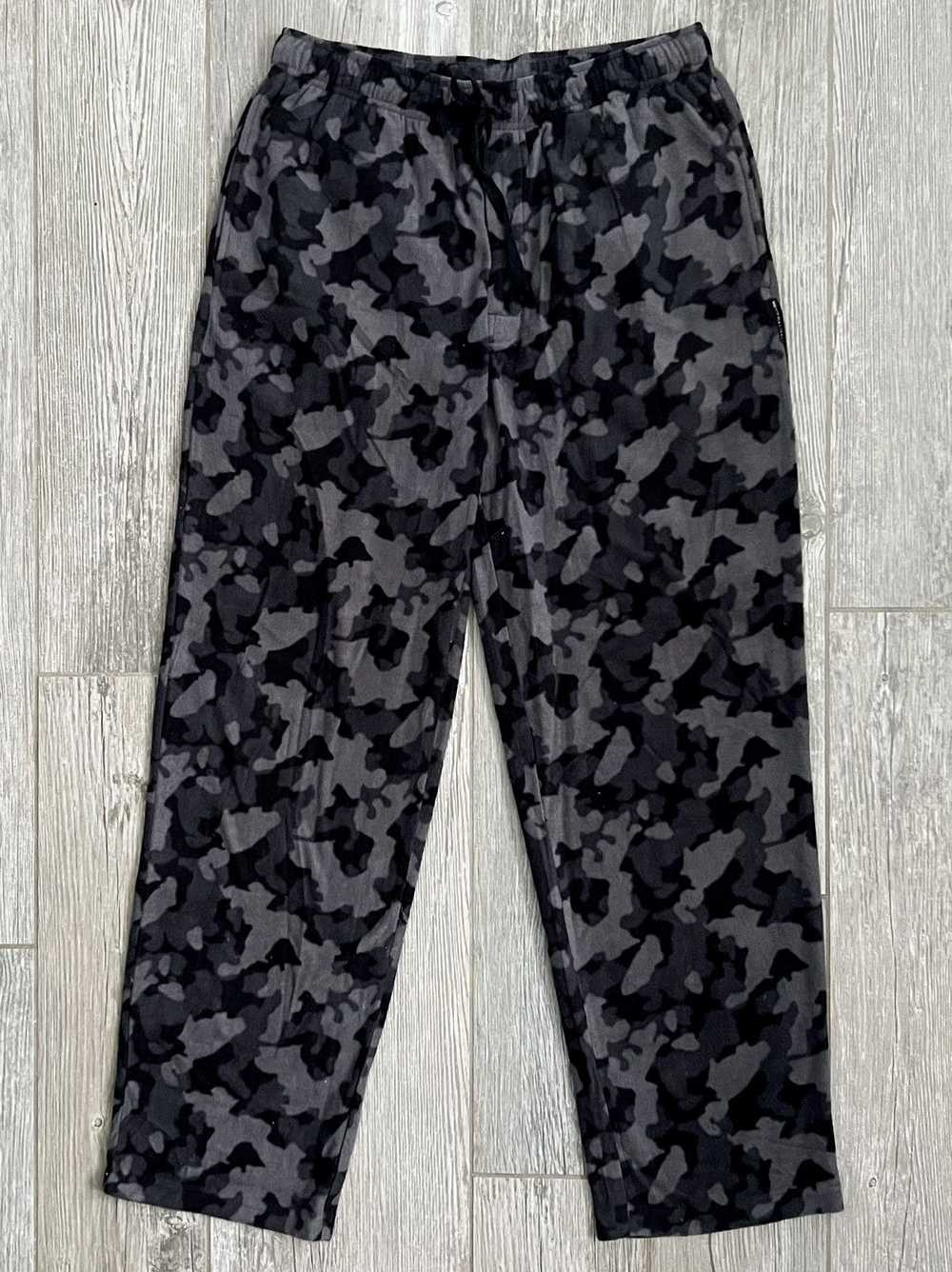 Camo × Vintage 1990s Camo Black Grey Straight Cut… - image 1