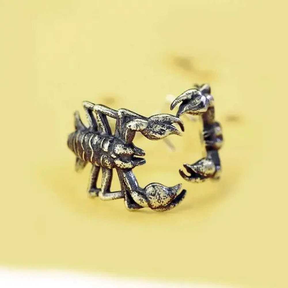 Jewelry × Streetwear × Vintage Scorpion Ring Adju… - image 4