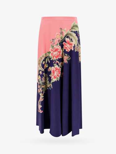 Etro Skirt Woman Blue Skirts