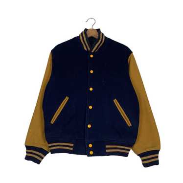 Japanese Brand × Van × Varsity Jacket VAN JAC Woo… - image 1