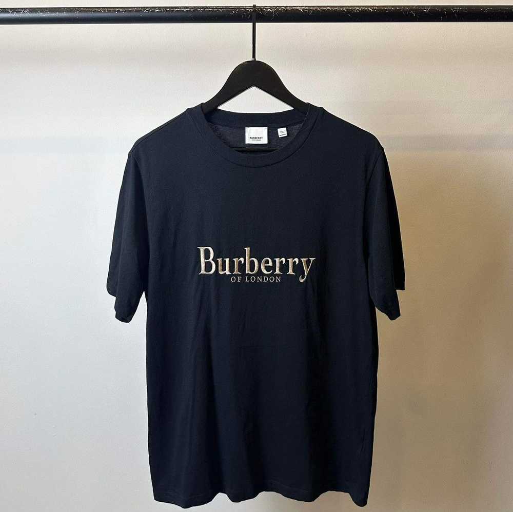 Burberry × Luxury × Streetwear BURBERRY LOGO T SH… - image 1