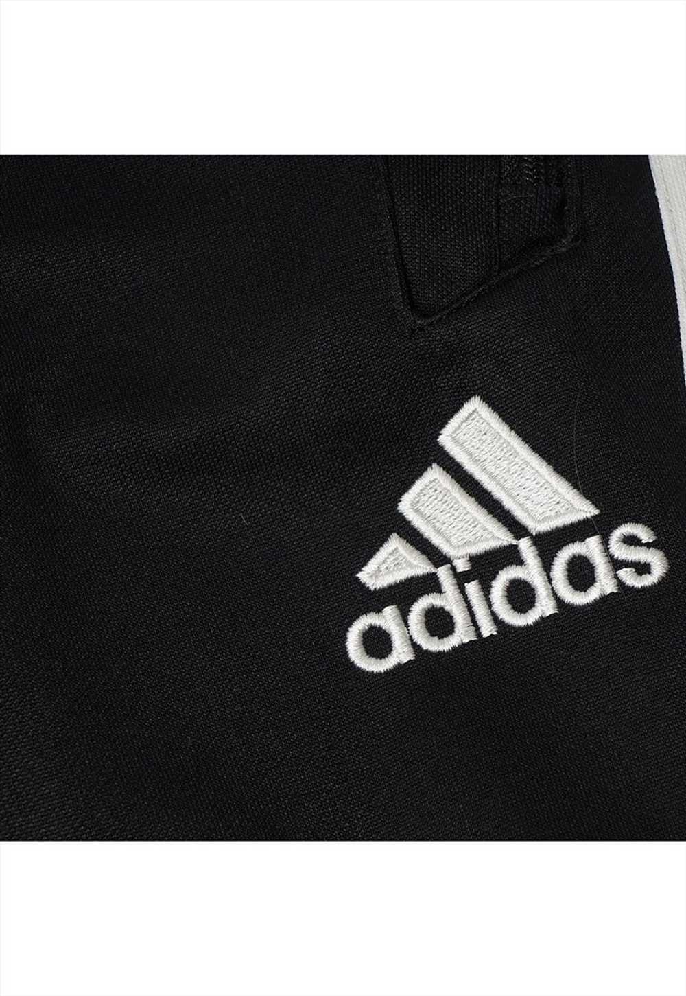 Vintage Adidas Black Tracksuit Bottoms Womens - image 4