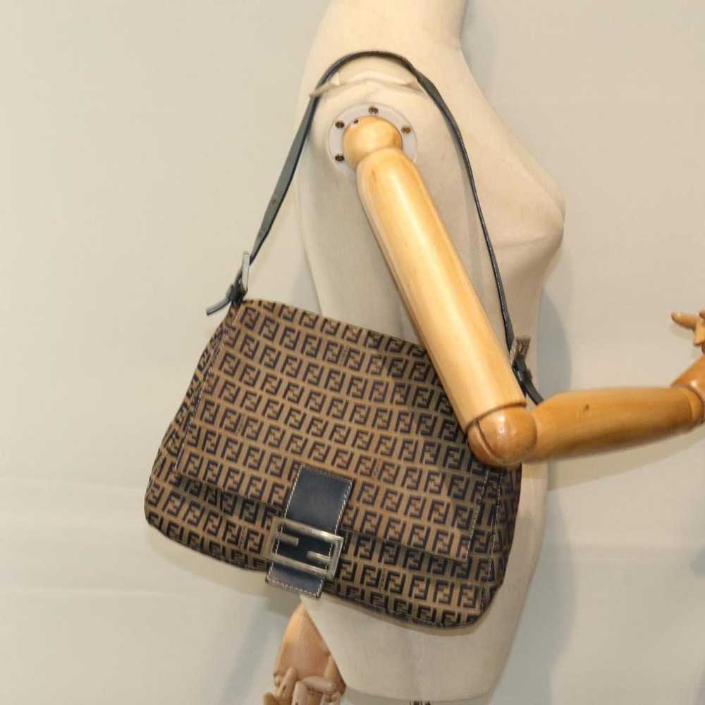 Fendi Mamma Baguette cloth handbag - image 3