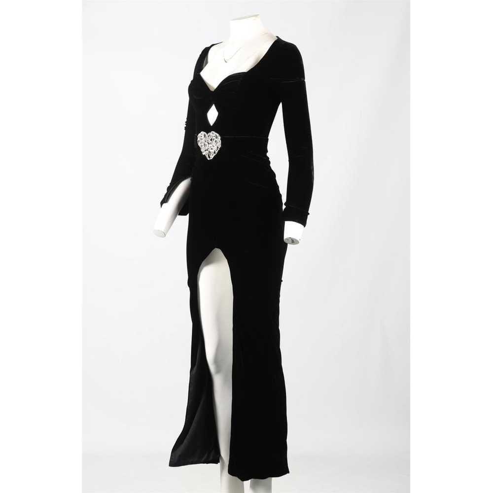 Alessandra Rich Velvet maxi dress - image 3