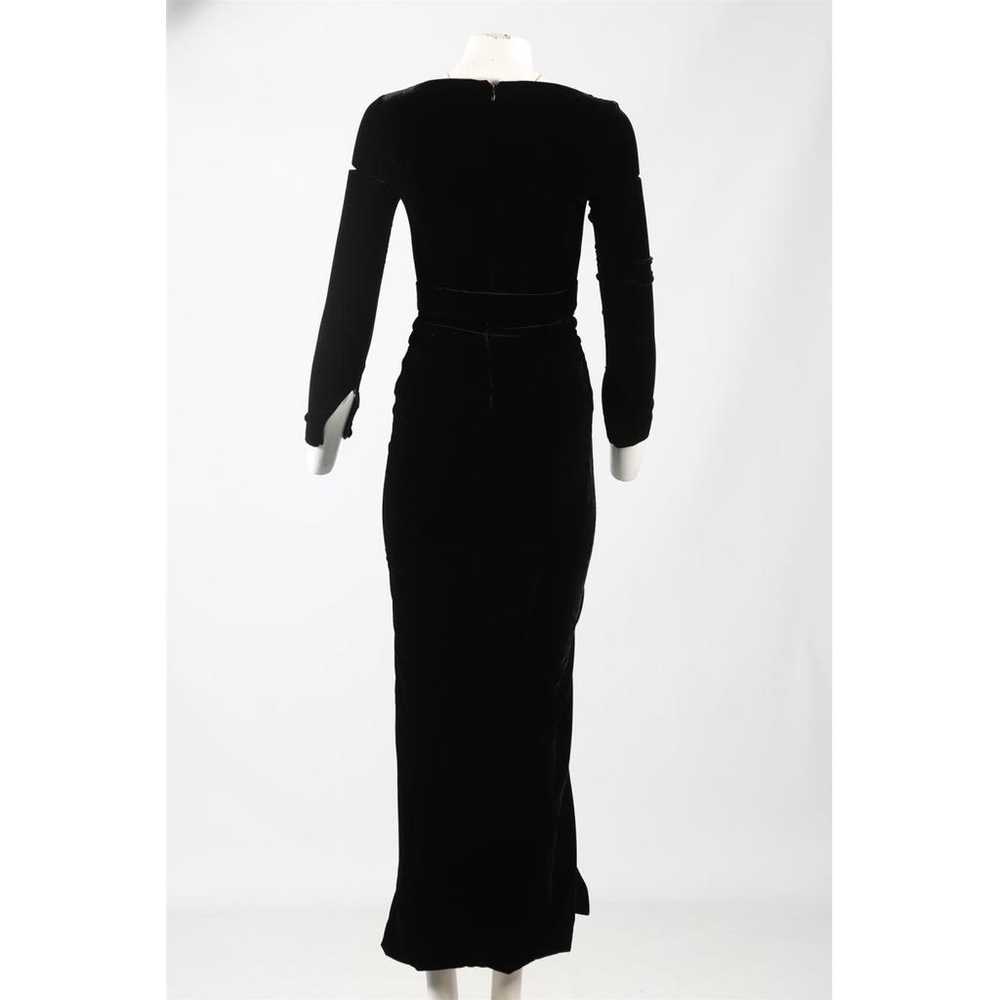 Alessandra Rich Velvet maxi dress - image 4