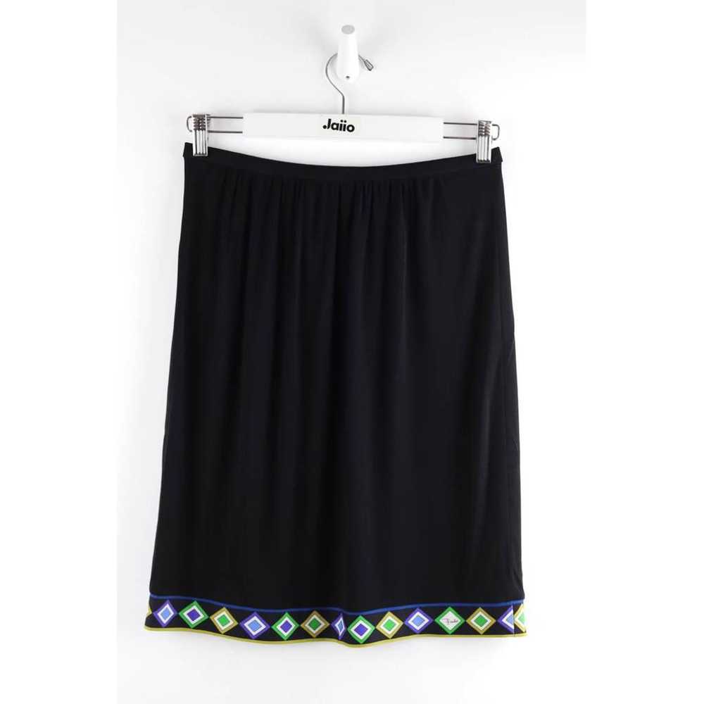 Emilio Pucci Silk mini skirt - image 3