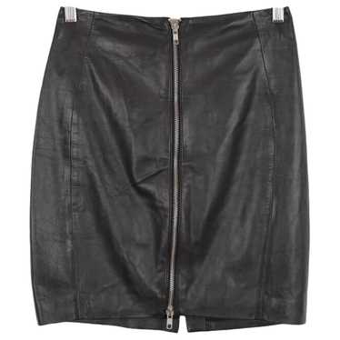 The Kooples Leather mid-length skirt - image 1