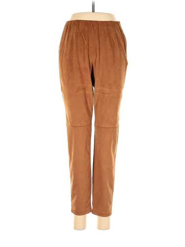 Tyler Boe Women Brown Faux Leather Pants 8