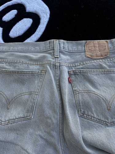 Levi's × Streetwear × Vintage Grey Levi Jeans - image 1