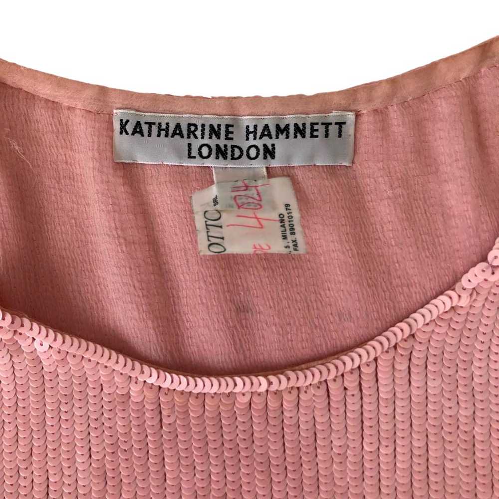 Katharine Hamnett Silk mini dress - image 3