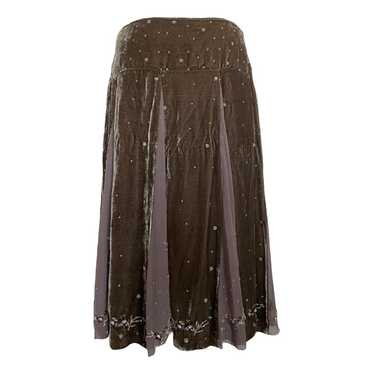 Elie Tahari Velvet mid-length skirt