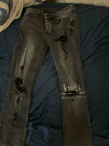Ksubi Ksubi-Black/ripped jeans