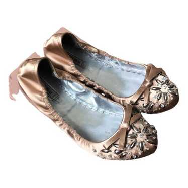 MIU MIU Velvet Ballet Flats バレエシューズ Miu miu velvet ballet - Gem