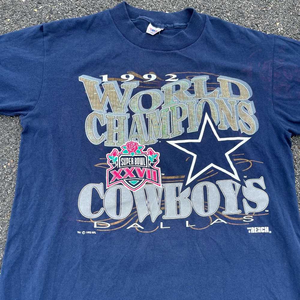 Other Vintage 1992 Dallas Cowboys Super Bowl T-sh… - image 4
