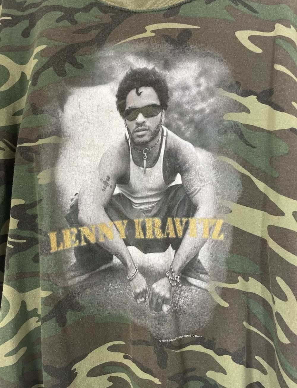 Band Tees × Vintage Vintage 1998 Lenny Kravitz Ca… - image 3