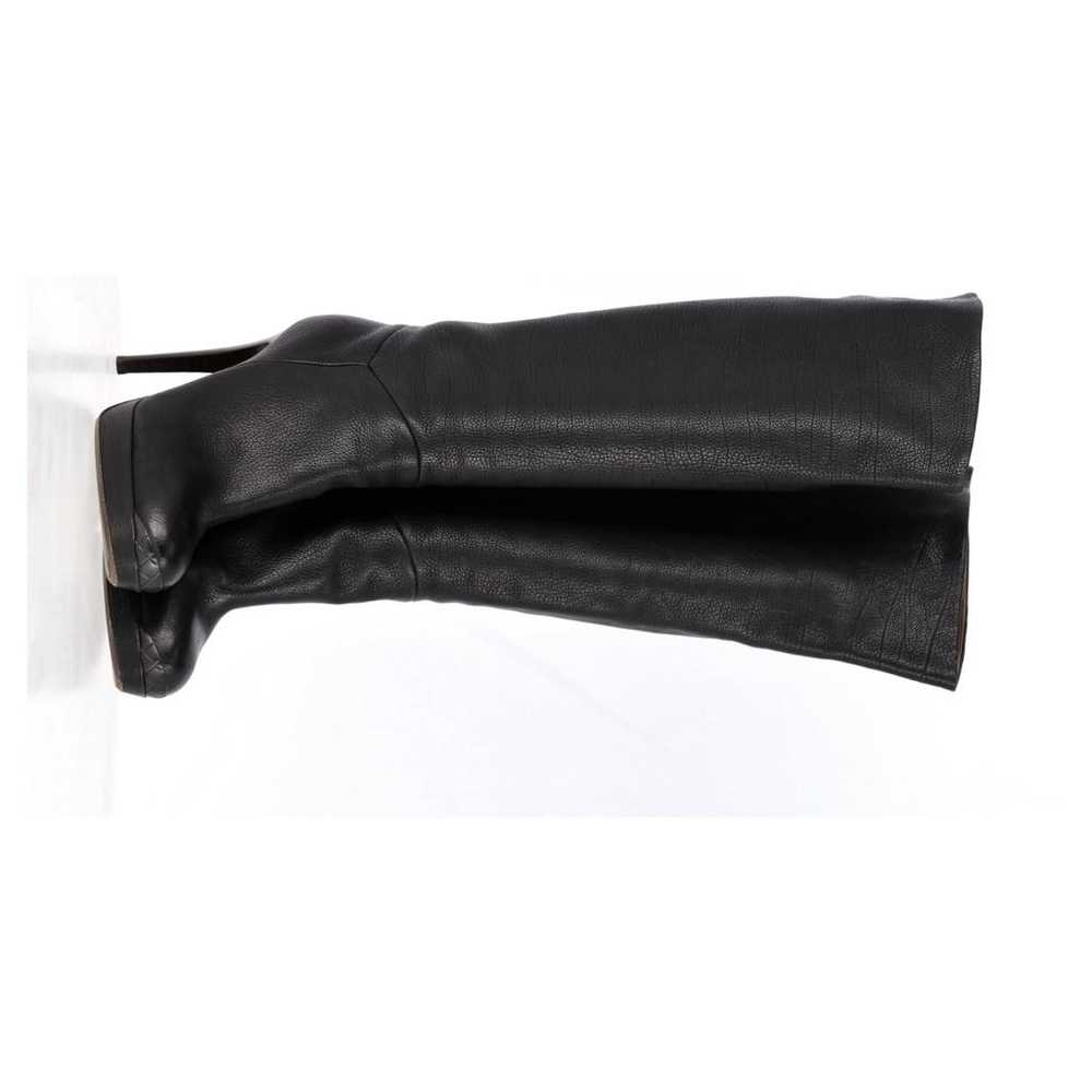 Bottega Veneta Leather riding boots - image 8