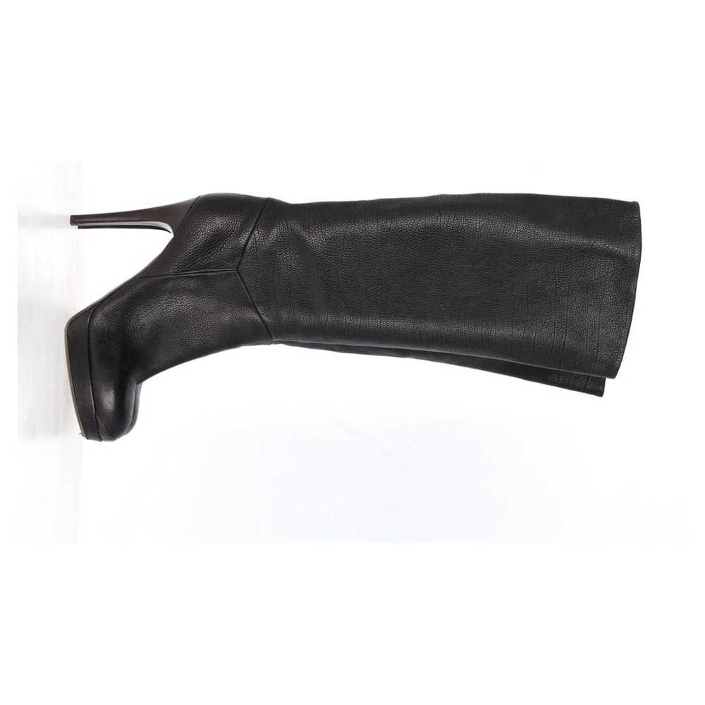 Bottega Veneta Leather riding boots - image 9