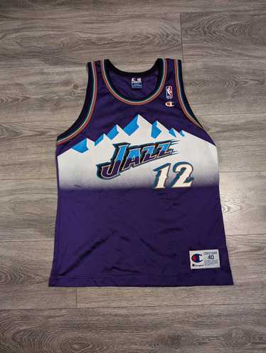 Champion John Stockton Utah Jazz Jersey - image 1