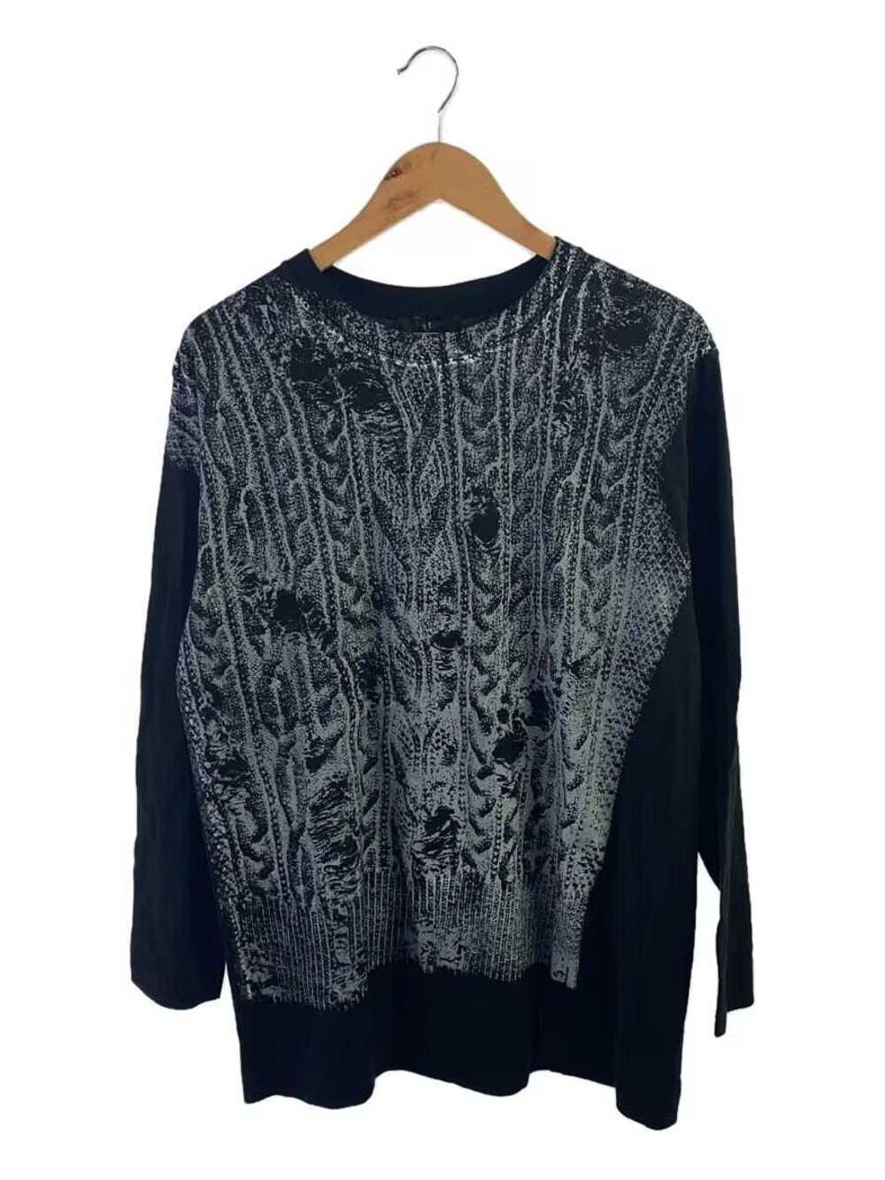 Yohji Yamamoto × Ys (Yamamoto) Cable Knit Print L… - image 1