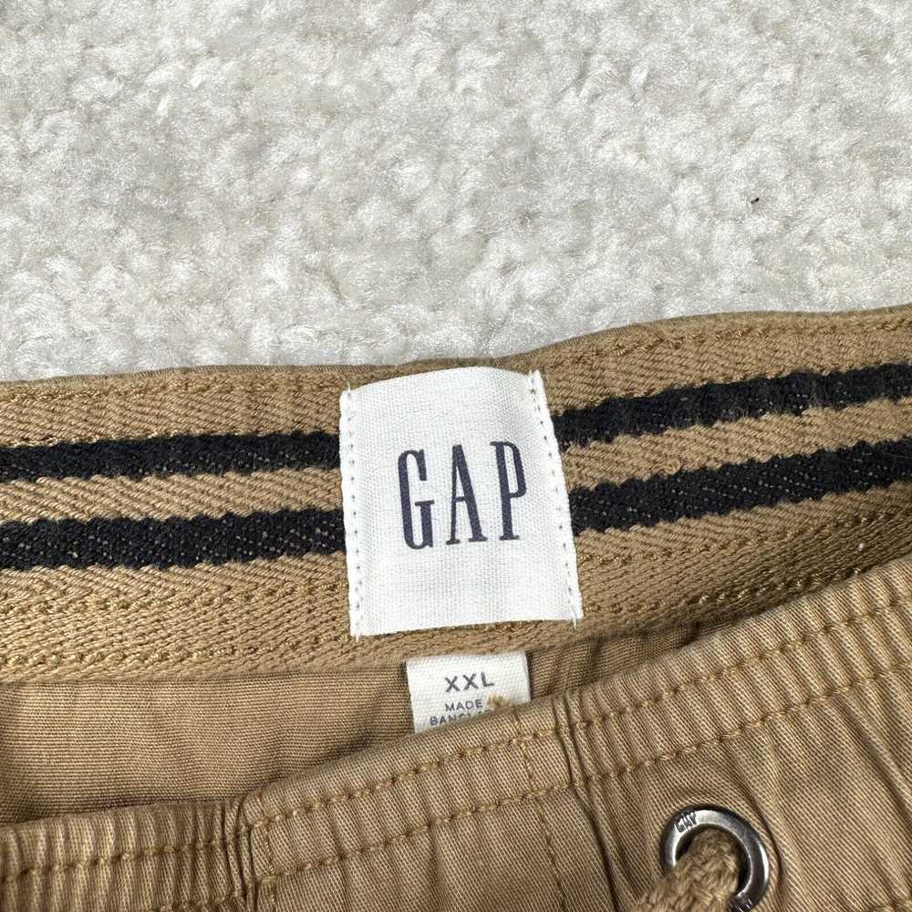 Gap GAP Shorts Mens 2XL Beige Flat Front Casual C… - image 3