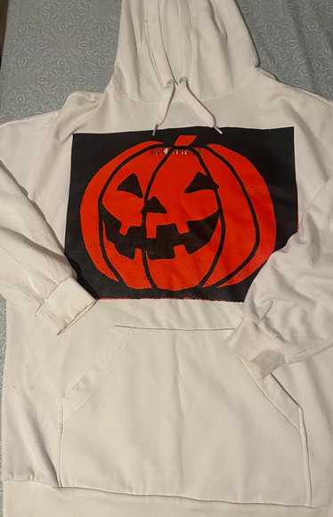 Asspizza Asspizza Babbitt Pumpkin Hoodie White XL