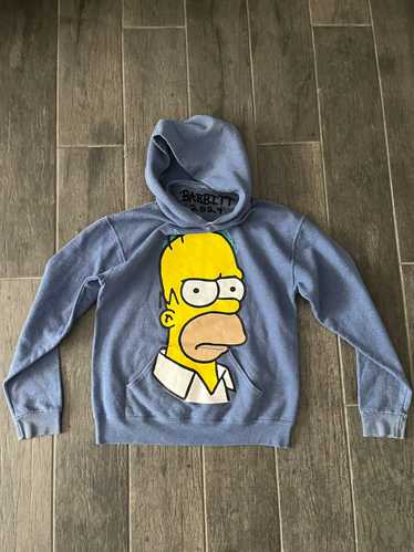 Asspizza × Streetwear Asspizza Angry Homer Hoodie