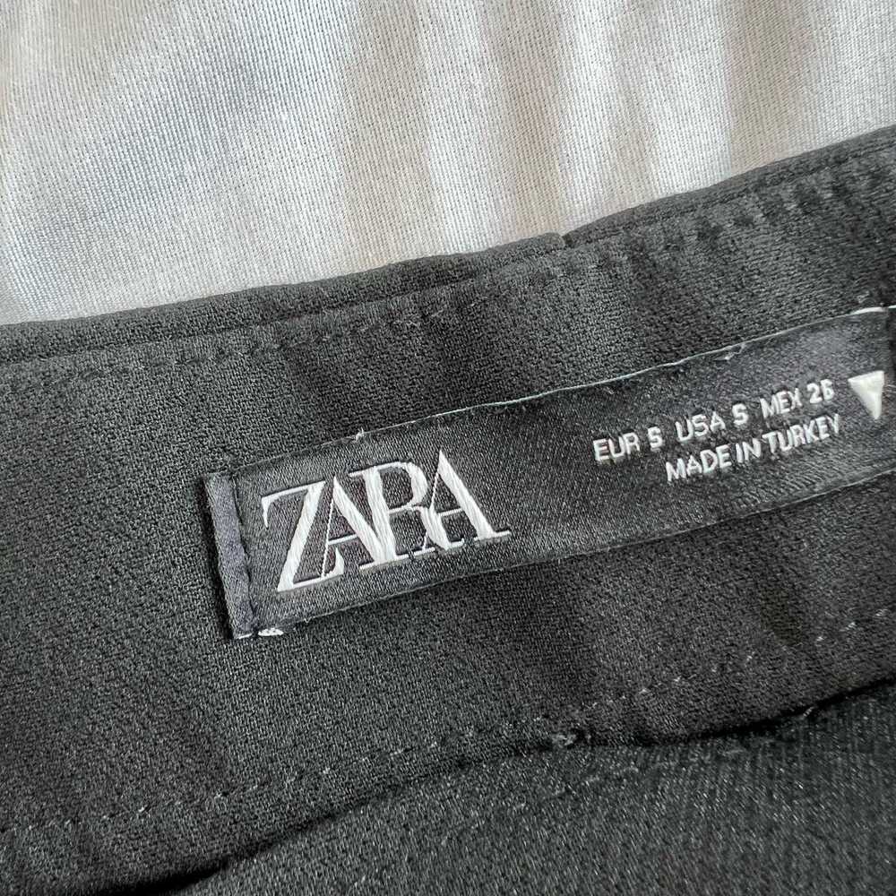 Zara Zara Women's Small Black Mini Skort Dressy B… - image 2