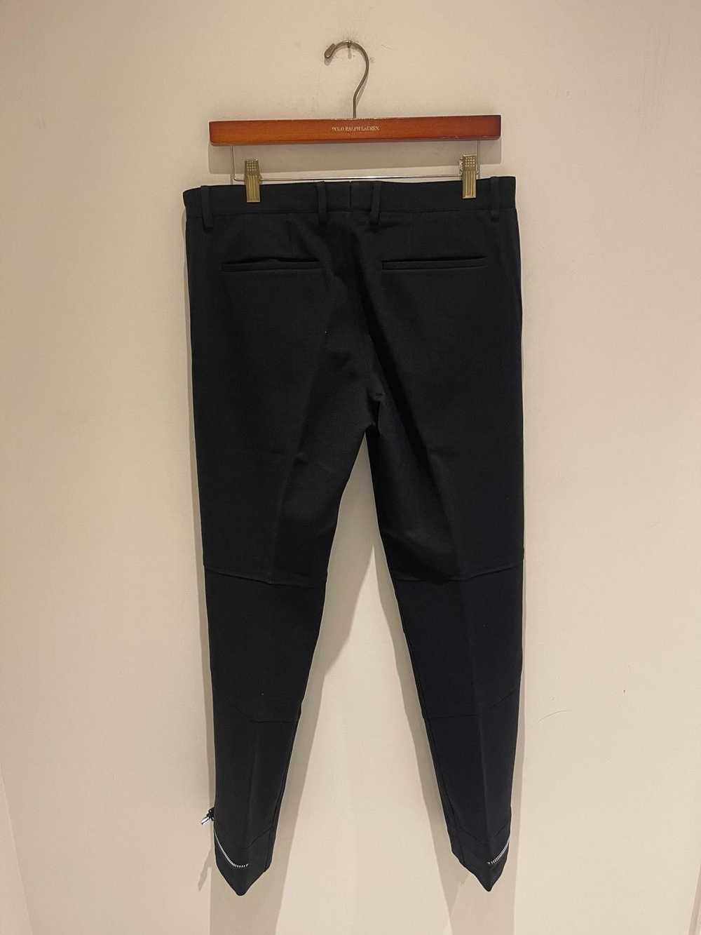 Wooyoungmi Wooyoungmi Black/Navy Trouser Pants - image 2