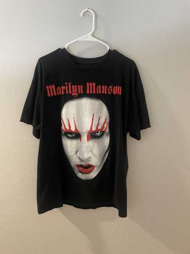 Marilyn Manson × Rock Band × Rock T Shirt Marilyn 