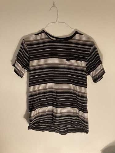 Rvca Knit Striped T-Shirt