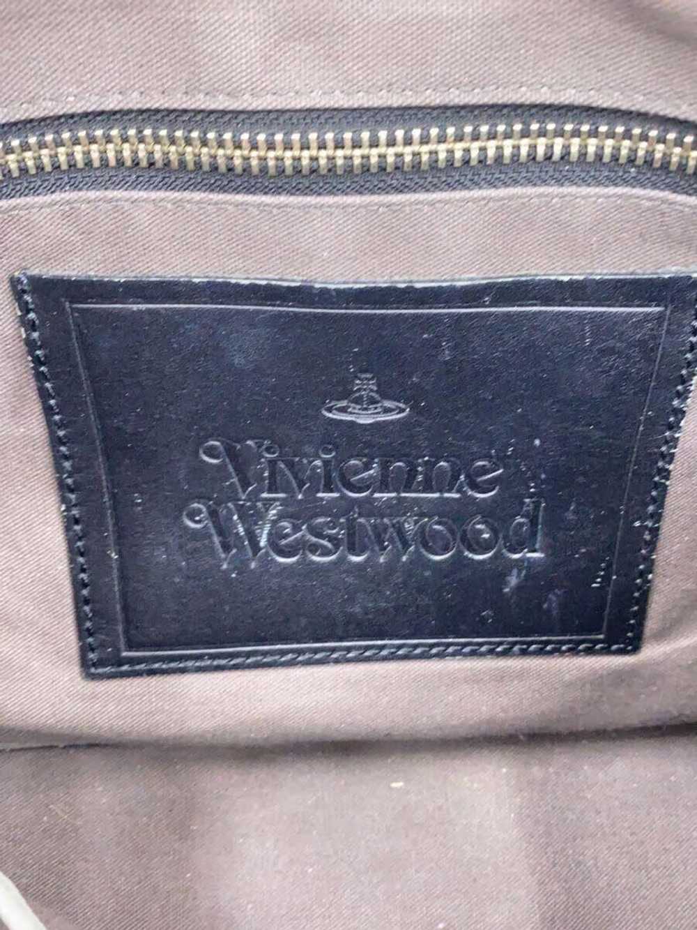 Vivienne Westwood Orb Logo Leather Shoulder Bag - image 5