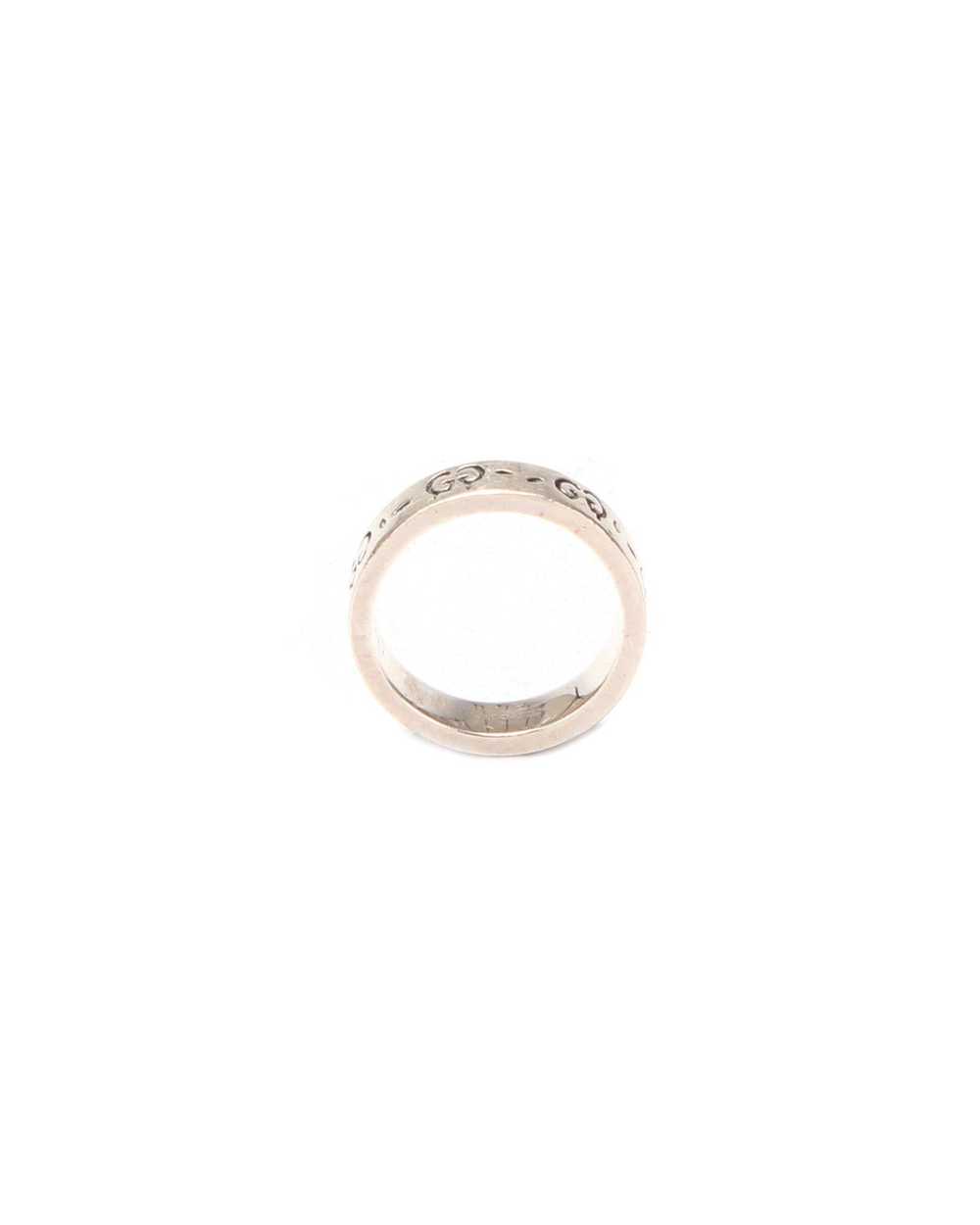 Gucci GUCCI Women's Silver Ghost Icon Ring in Sil… - image 2