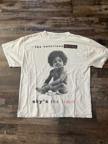 Notorious Big Biggie sky is the limit t-shirt