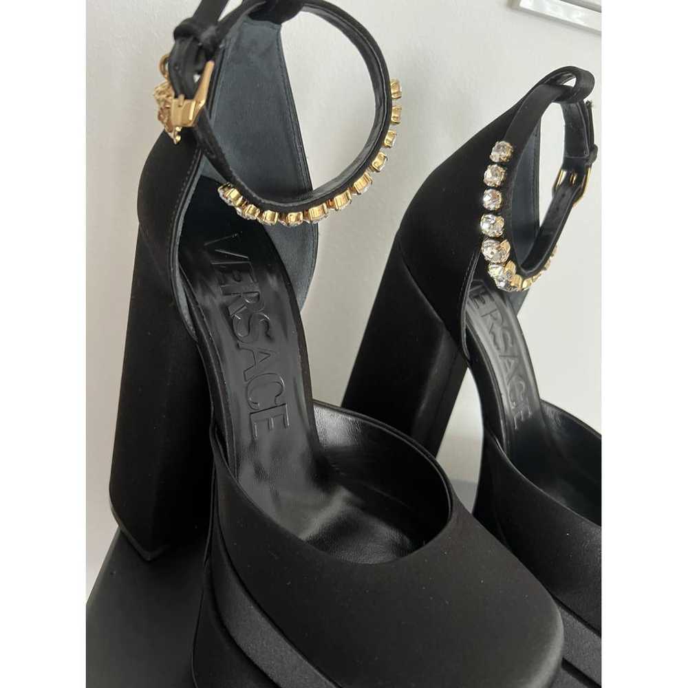 Versace Medusa Aevitas leather heels - image 2