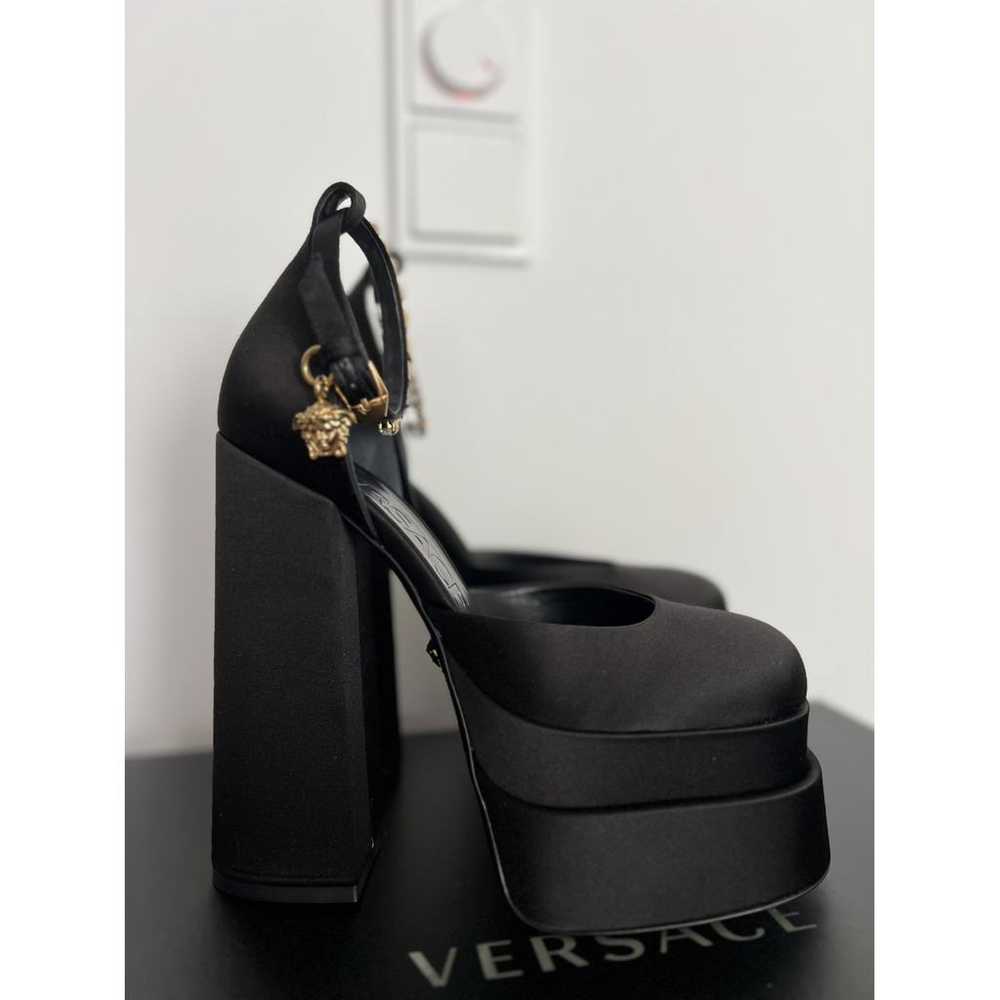 Versace Medusa Aevitas leather heels - image 5