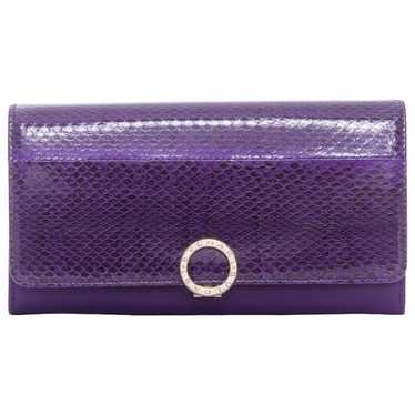 Bvlgari Exotic leathers wallet