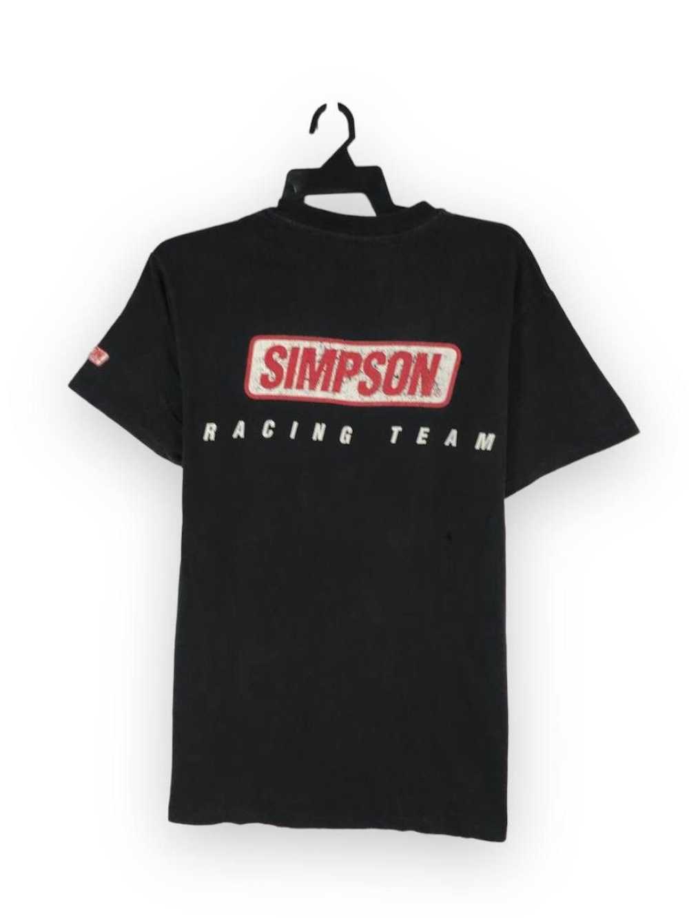 Racing × Vintage vintage Simpson racing team - image 1