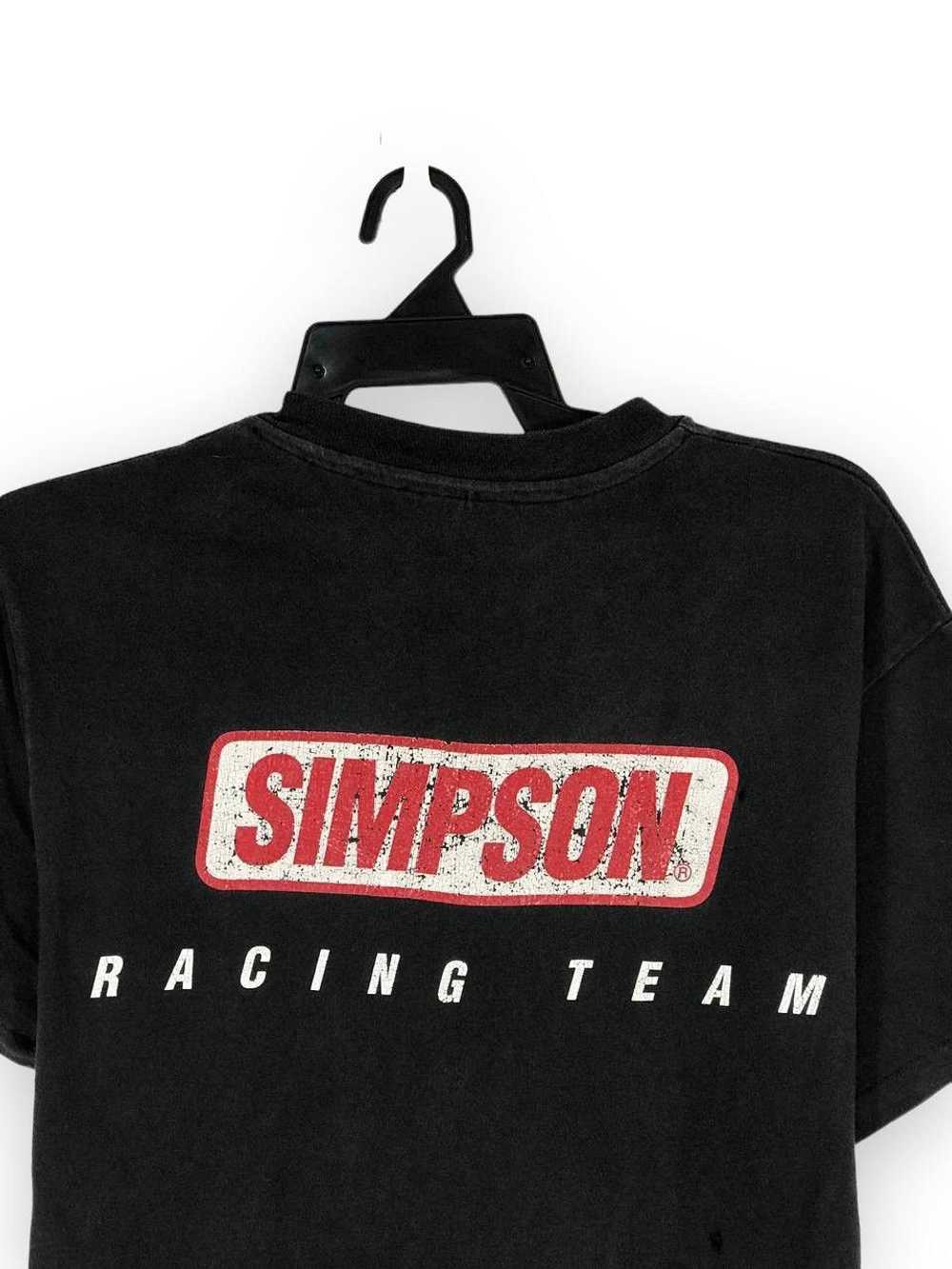 Racing × Vintage vintage Simpson racing team - image 2