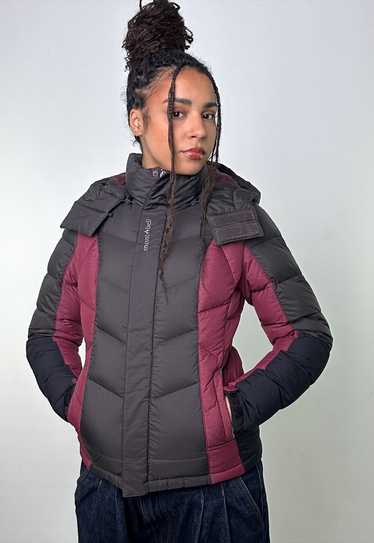Dark Grey y2ks Mont Bell Puffer Jacket Coat