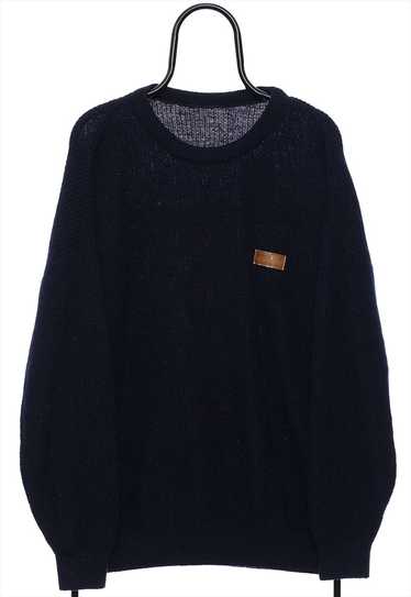 Vintage High Country Run Navy Jumper Mens